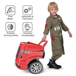 ماشین اسباب بازی ریموت دار موتور مستر Motor Master مدل کاپوت کامیون Kids Truck Engine Toy_اسباب بازی